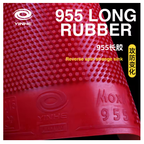 Yinhe 955 OX Long Pips-Out - Karet Pingpong Bet Tenis Meja Bintik Bertahan