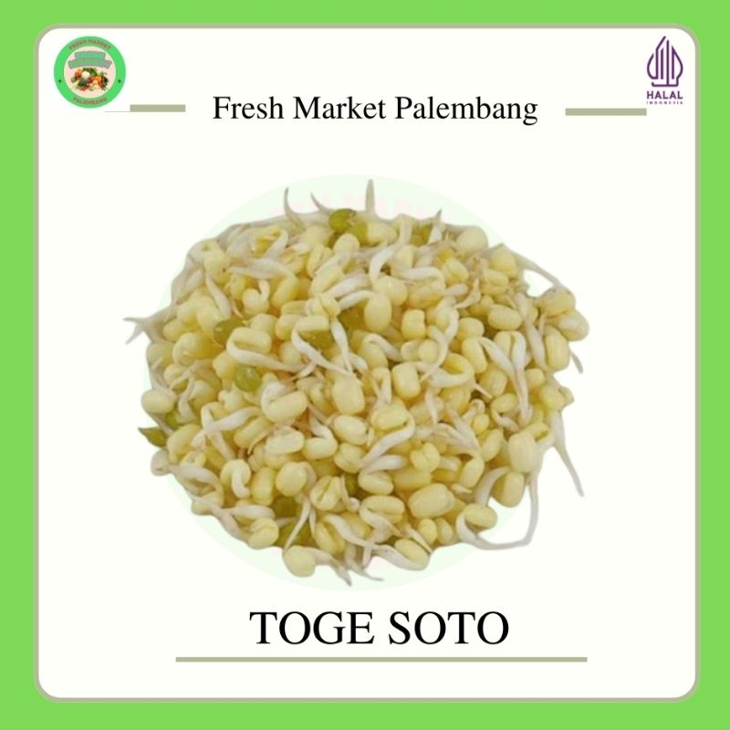 

Kecambah Soto/toge -Fresh Market Palembang-