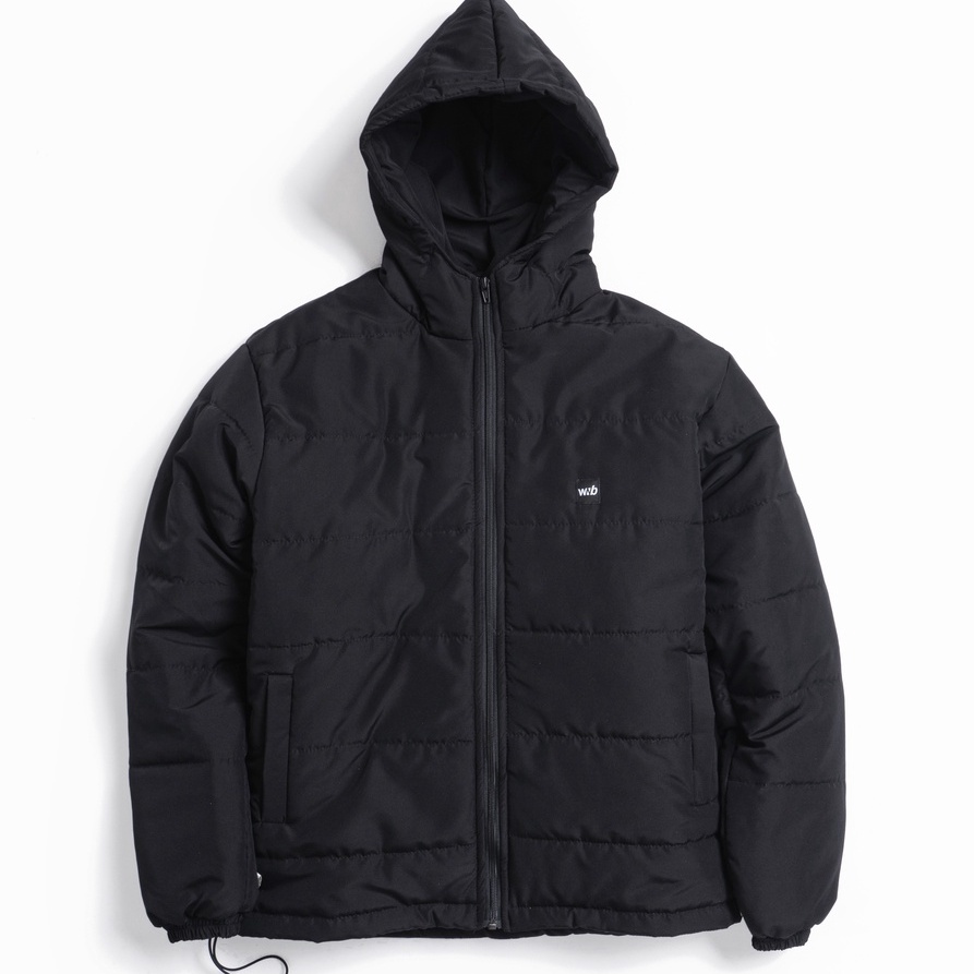 Paling Dicari Lune Puffer Jacket Black  Jaket Puffer Hitam  WNB Indonesia