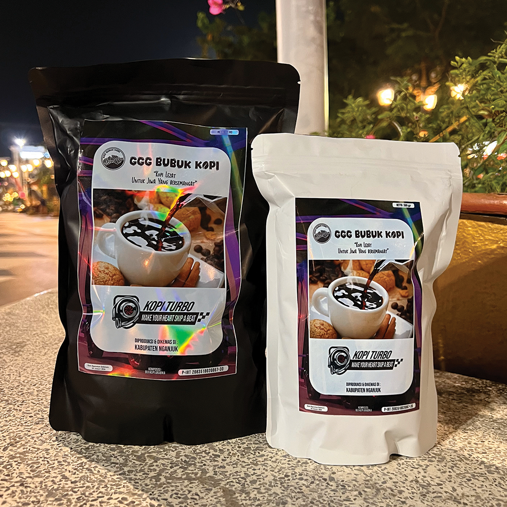 

Kopi Bubuk Turbo Ggg Super Premium Super Spesial Kopi murni 100% Gilingan halus