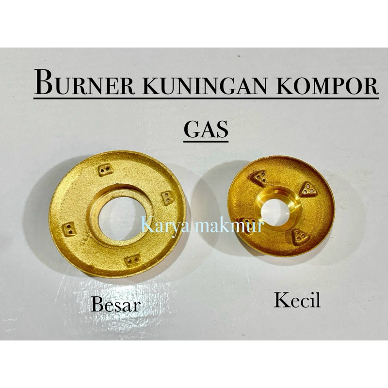BURNER KUNINGAN KOMPOS RINNAI /KEPALA KOMPOR