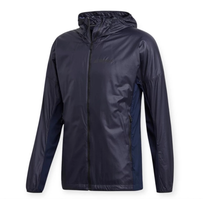 Jaket Running Windbreaker Adidas Men’s Terrex Agravic Alpha Shield Ultraligt Jacket Packable Lighwei