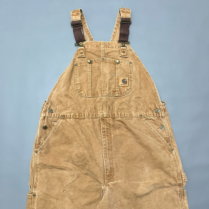 Carhartt Dabble Knee Overall R06 BRN