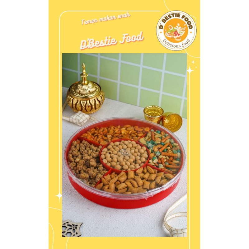 

Kacang mix 5 varian enak gurih