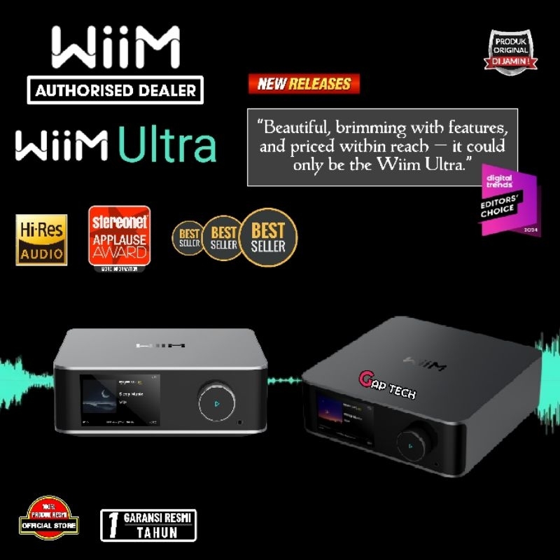 WiiM Ultra Music Streamer and Digital Preamp with Touch Display / Streamer Original