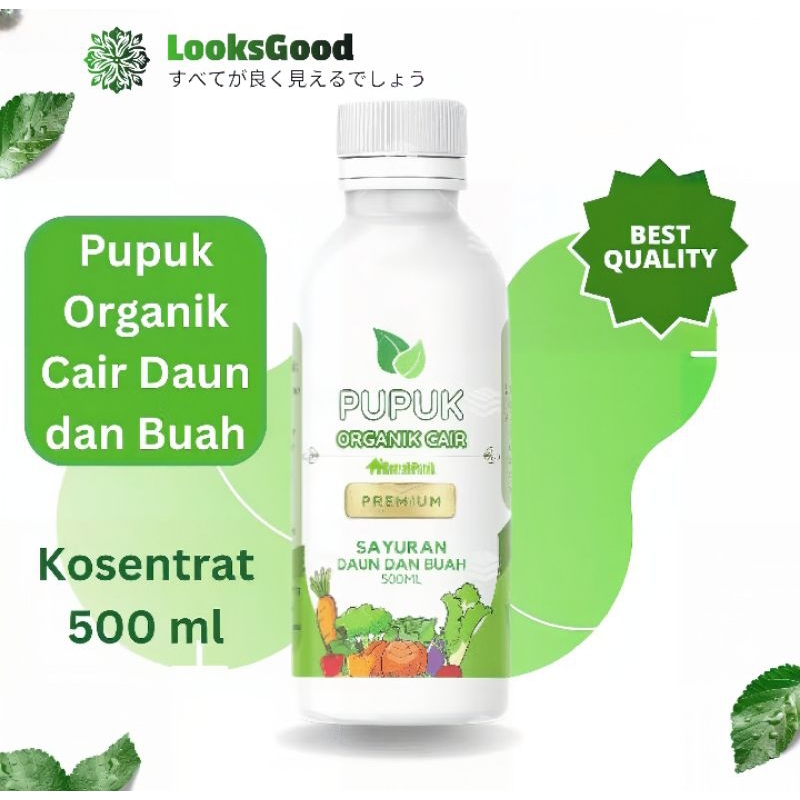 Pupuk Organik Cair (POC) 500ml untuk Sayuran Daun dan Buah Pupuk Cair Pupuk Organik