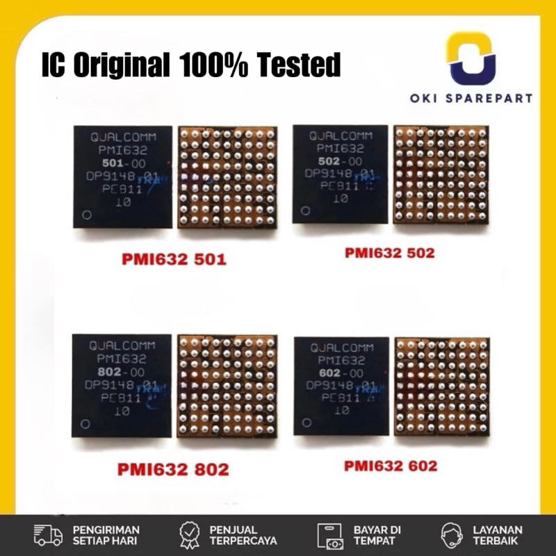 IC POWER PMI632 501 PMI632 502 PMI632 602 PMI632 802 Original Tested