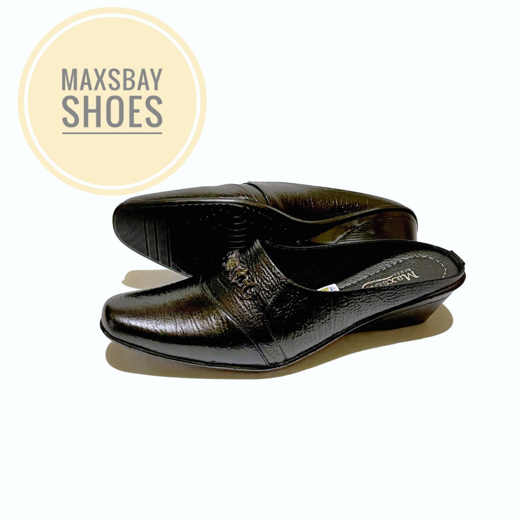 Diskont Sepatu Kulit Wanita Wedges Sepatu Sandal Wedges Wanita S.04