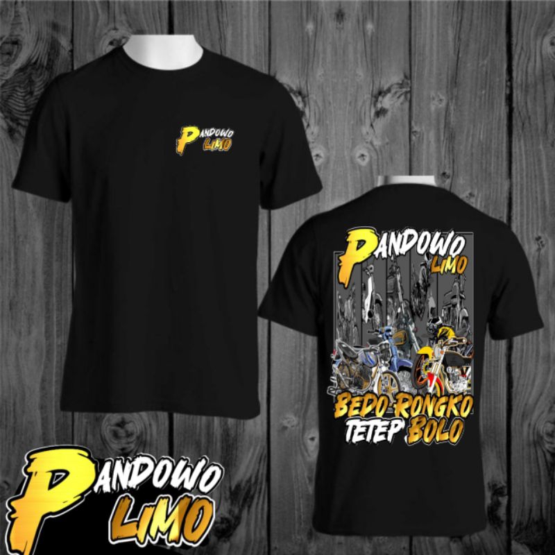 kaos distro T-shirt pria wanita premium cb gl tiger c70 megapro pandowo limo bedo rongko tetep bolo 