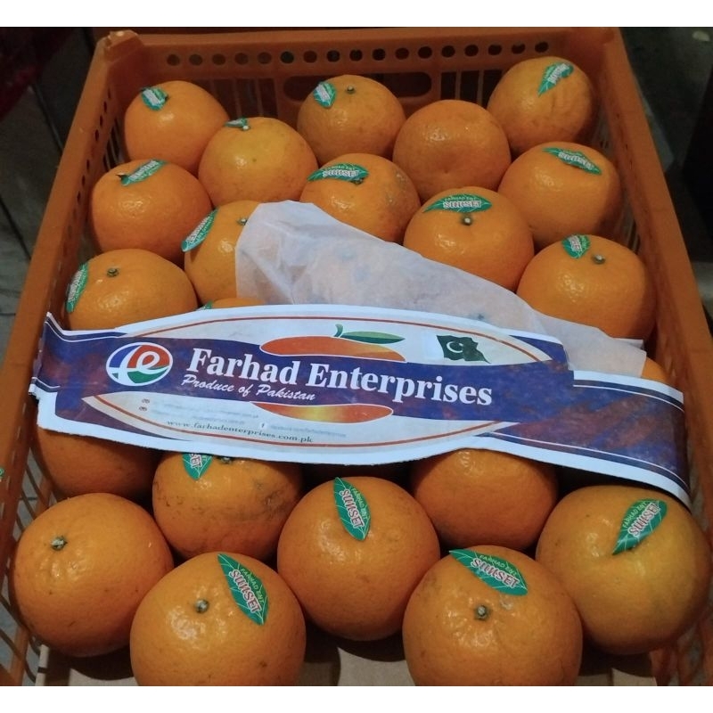 Indukbuah Buah Jeruk Mandarin Kino Kinnow Pakistan 1 Keranjang ±9Kg