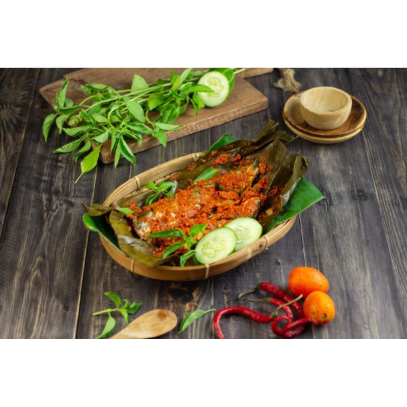 

Pepes ikan laut seger