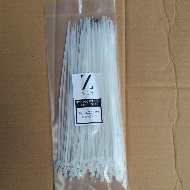 

Kabel Tis Tes Ties Hitam Putih Nylon Murah Meriah