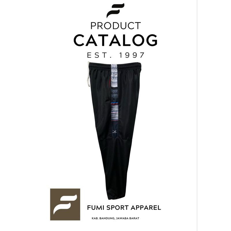 CELANA TRAINING PANJANG PRIA-WANITA | SAMPING PRINTING DAN SAKU KANAN KIRI