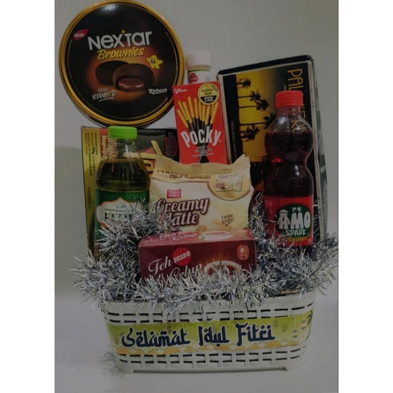 

Parcel/hampers idul fitri sembako kurma