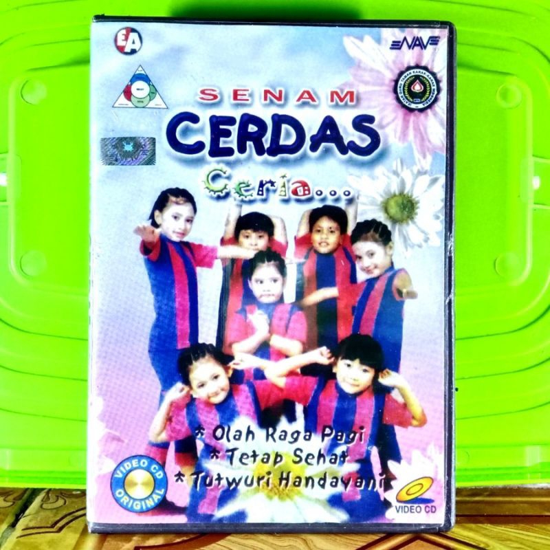 VCD SENAM CERDAS CERIA Olah Raga Pagi Tetap Sehat Tutwuri Handayani ft. DITO GISELLA V CD ORIGINAL