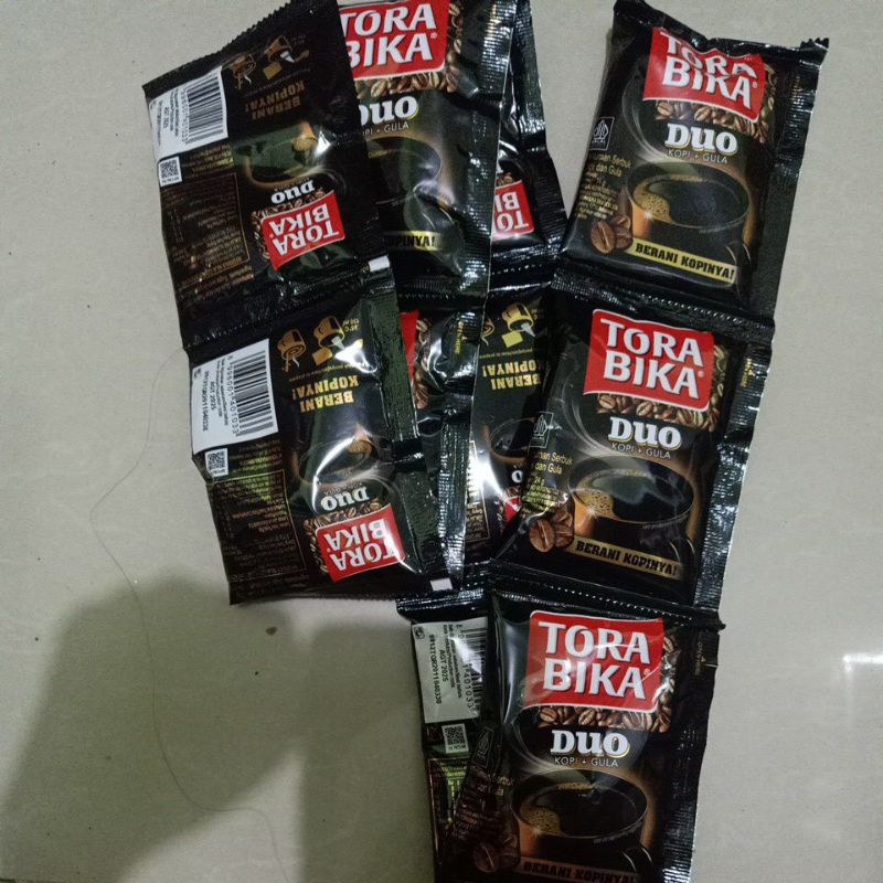 

TORABIKA DUO KOPI+GULA 24GR 1RENCENG 10SAHET