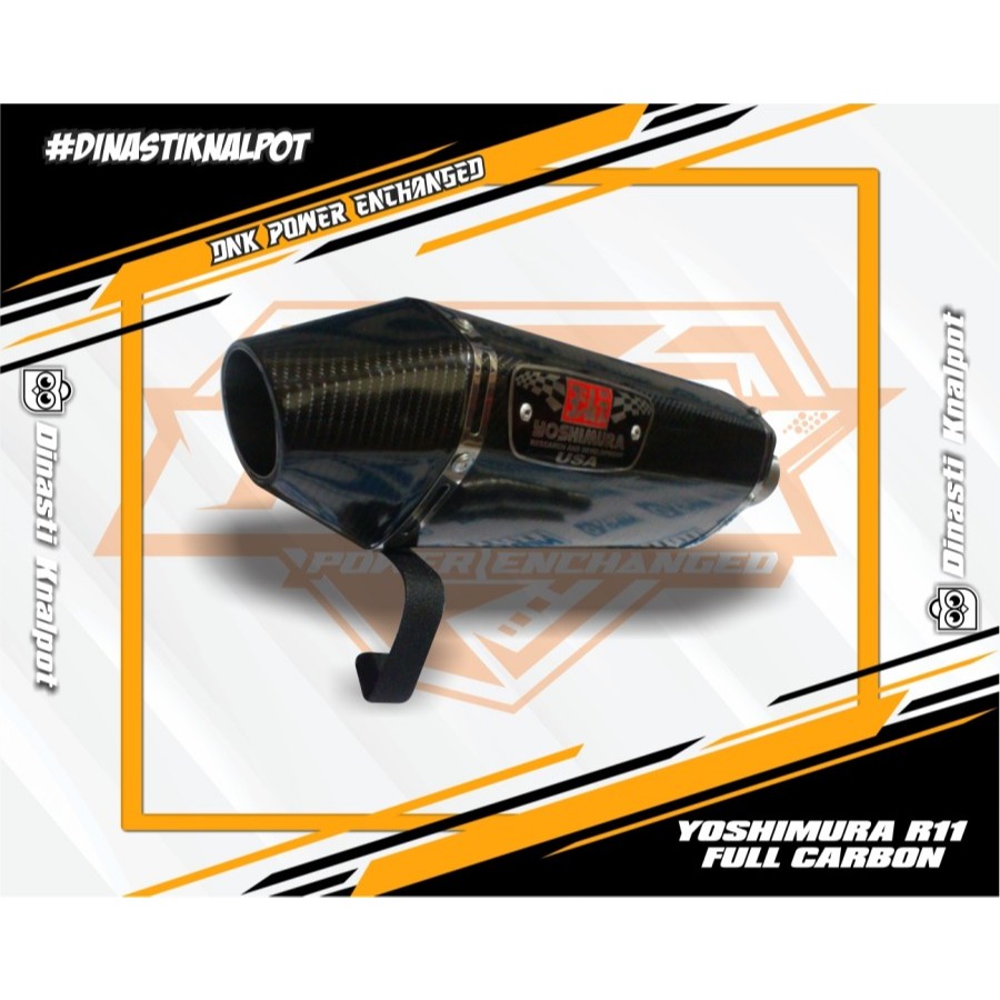 Knalpot Yoshimura USA Carbon Vixion, CBR 150,NVA/L Byson, Verza