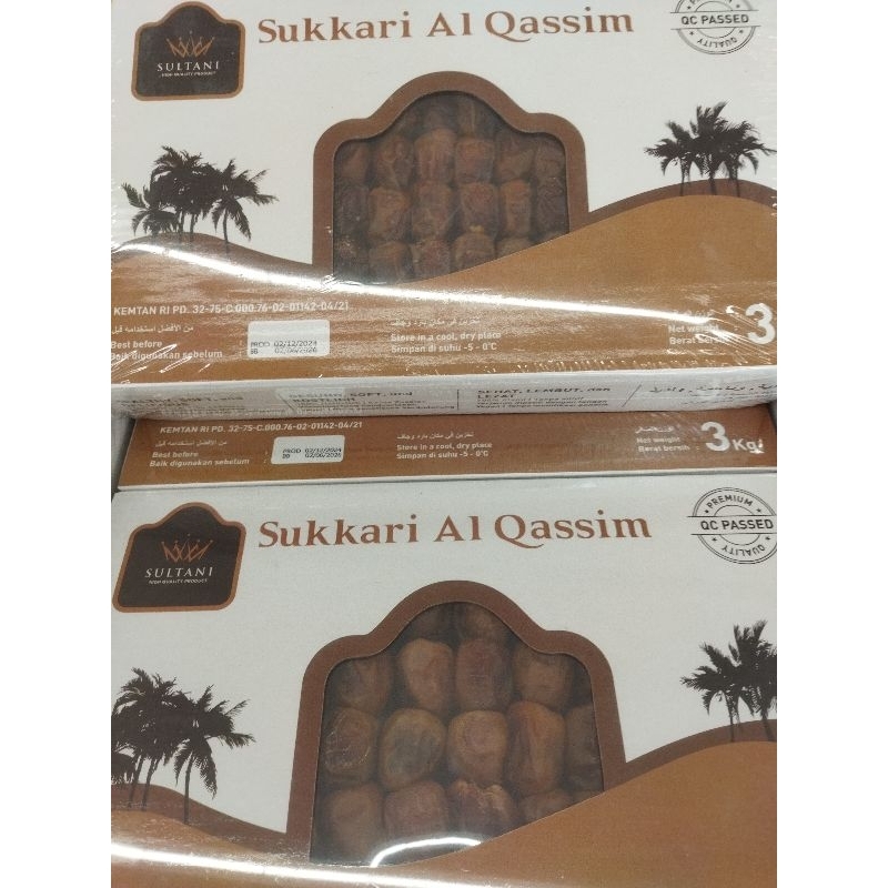 

Kurma sukkari sultani premium 3kg