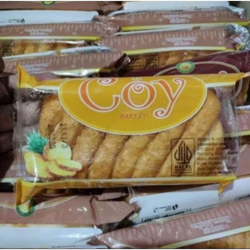 

ROTI COY BAKERY / PT. GOOD SPICE FOOD BANDUNG / RASA COKLAT DAN NANAS