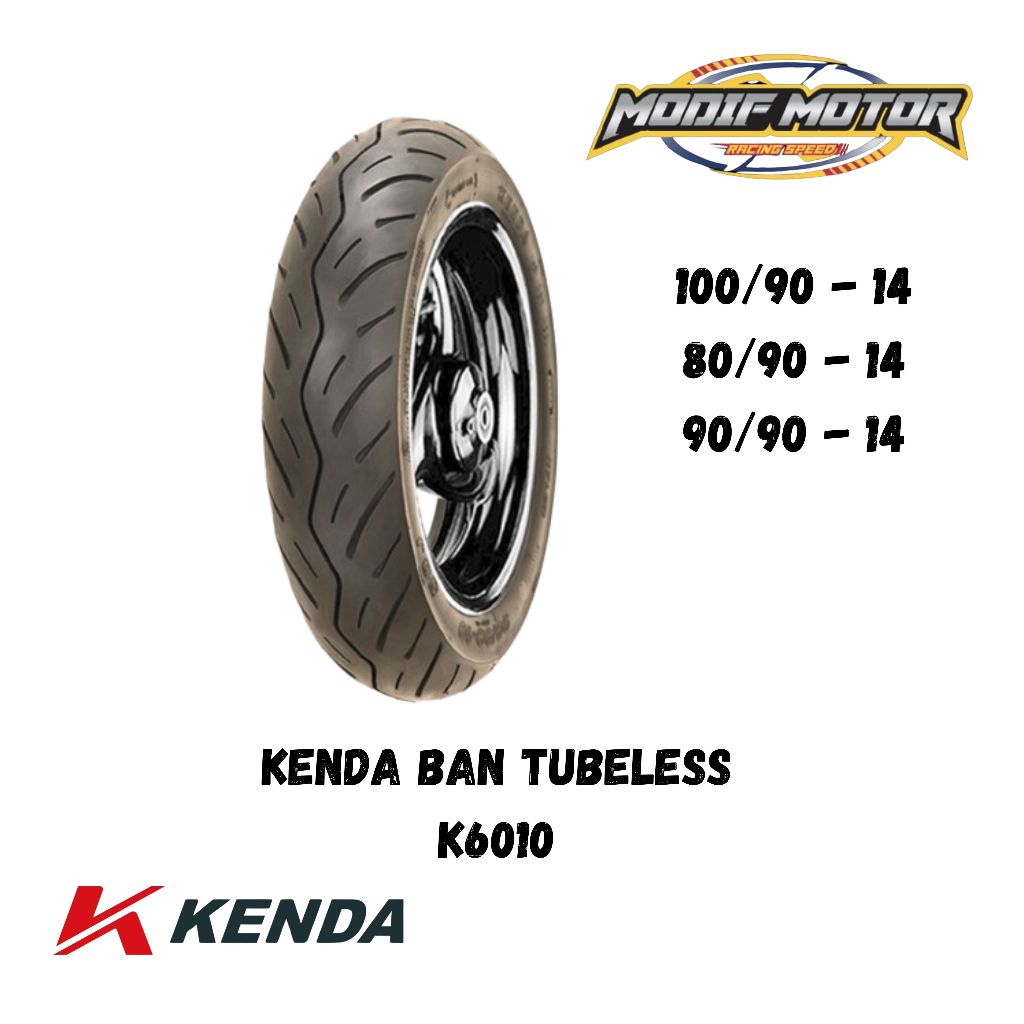 Kenda Ban Tubeleless K6010