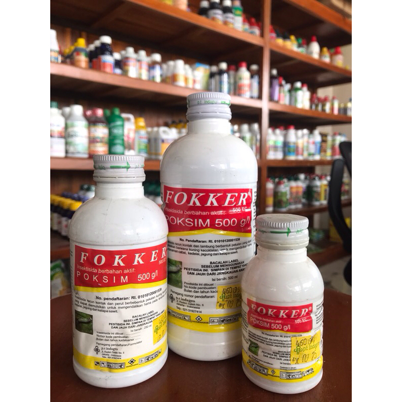 INSEKTISIDA FOKKER 500 EC | POKSIM 500 g/l INDAGRO | INSEKTISIDA ULAT GRAYAK, KUTU DAUN ATAU MRUTU