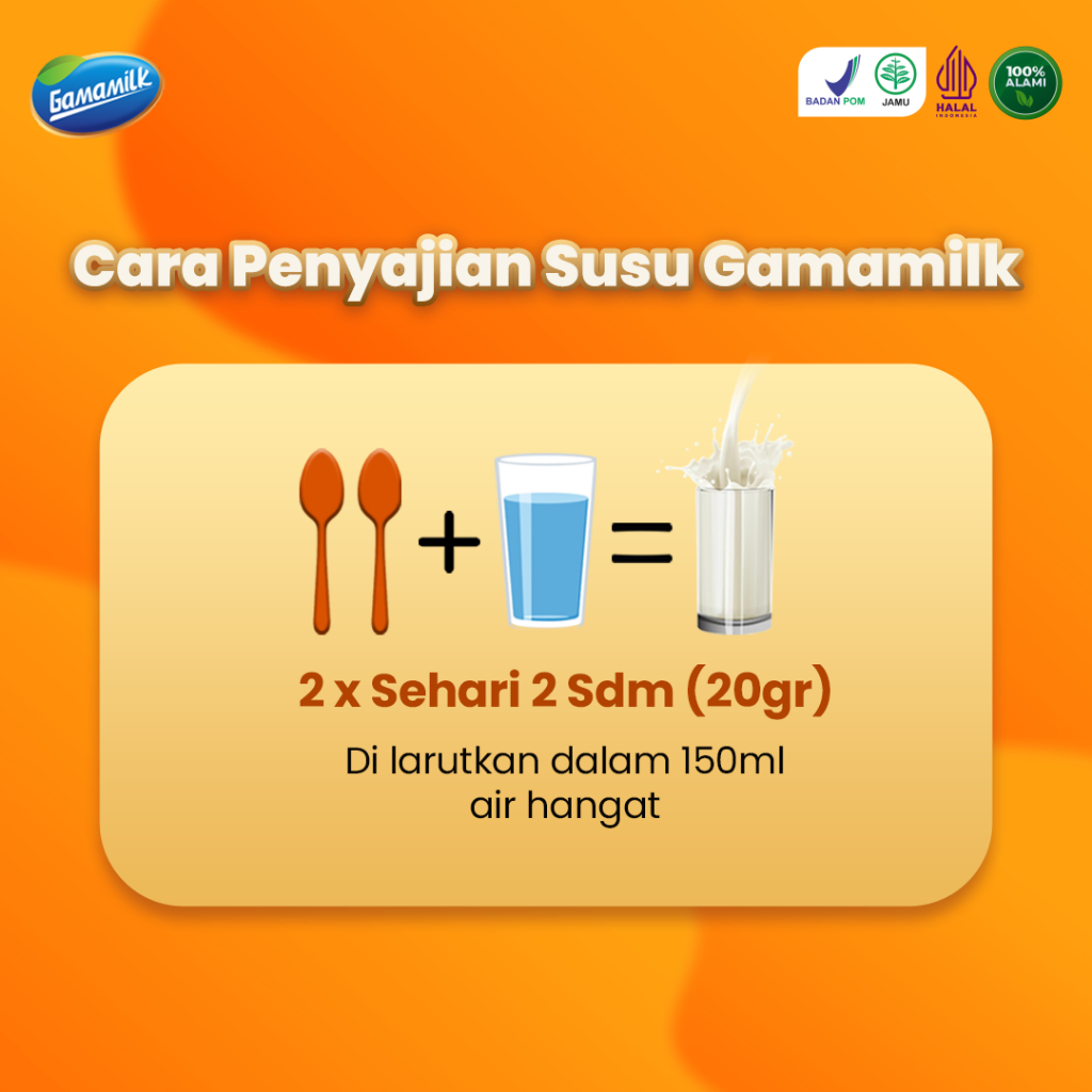 

GAMAMILK PAKET 2 BOX - Susu Etawa Plus Ekstrak Gamat - Original