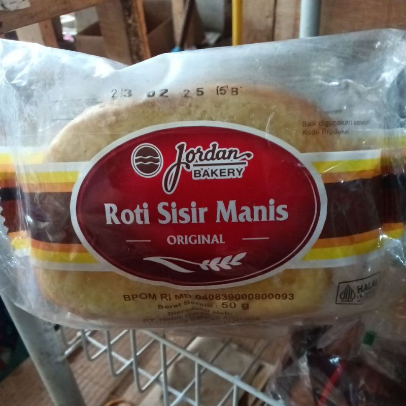 

Roti Sisir Jordan Bakery 50gr