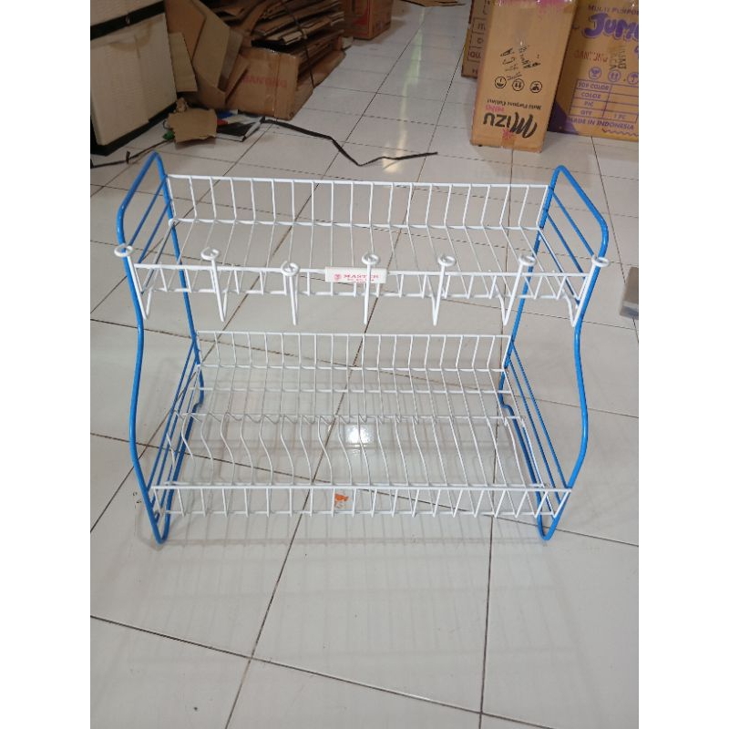 Rak piring master ORI Kuat Anti Karat Susun 2