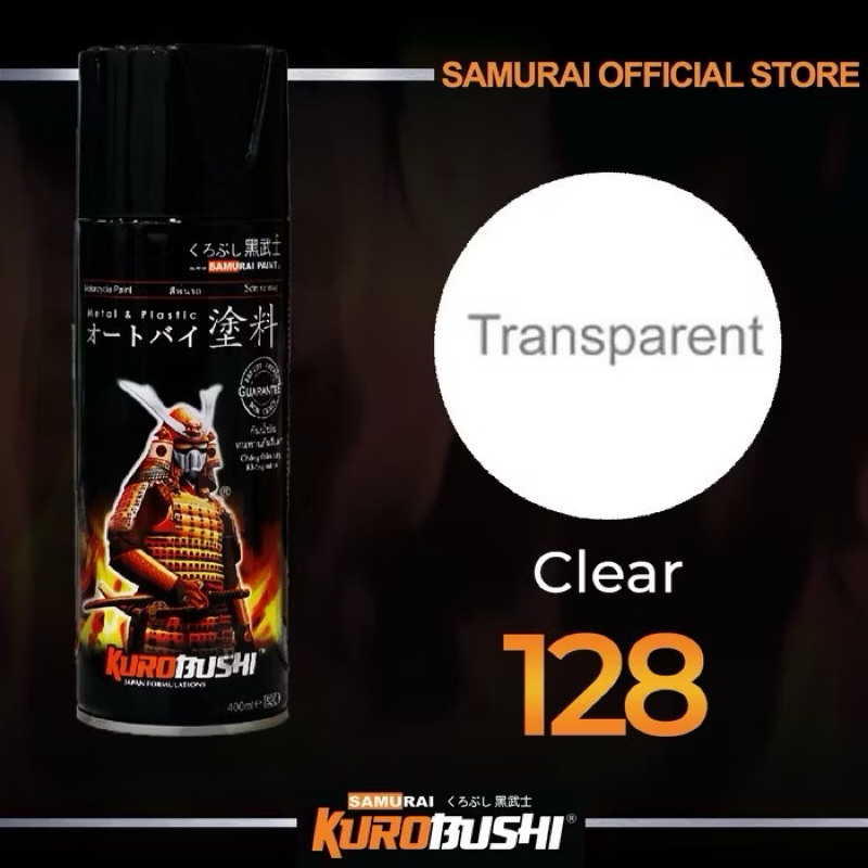 Samurai Paint Clear 128 Vernish Glossy #128