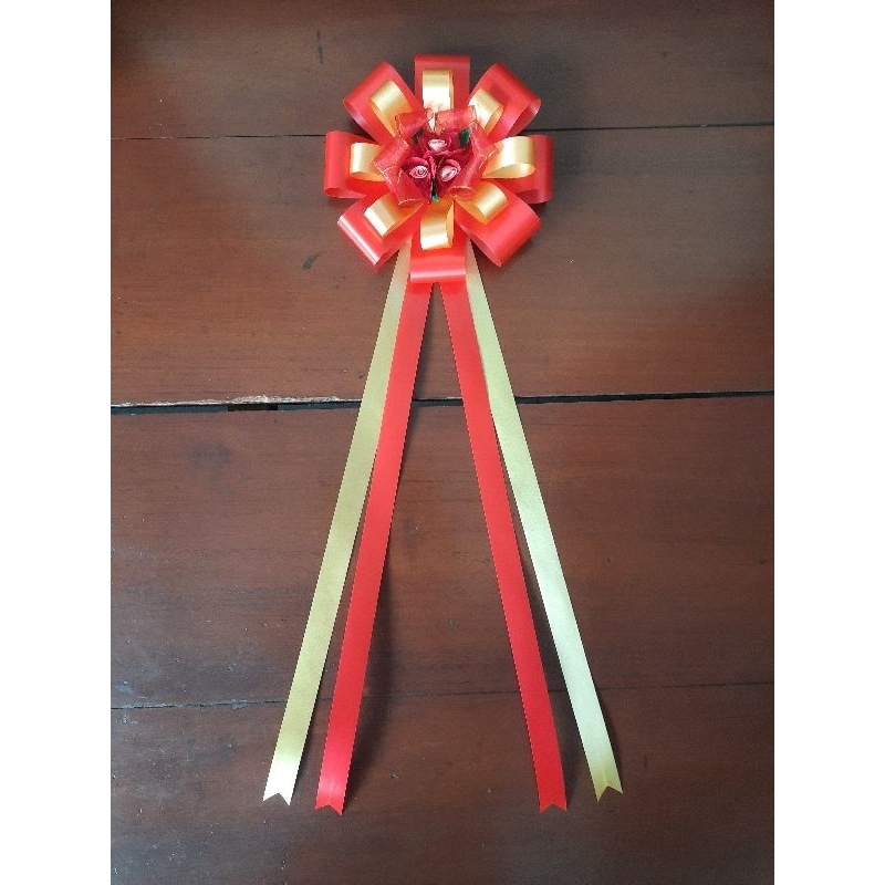 

Pita Hampers Hiasan Kado ukuran 15 cm Siap Pakai