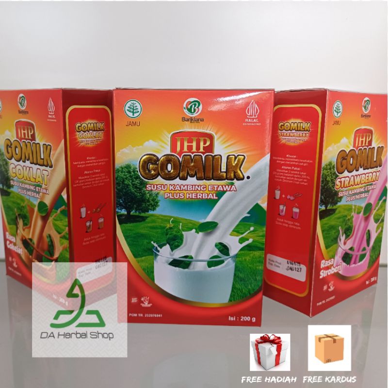 

GOMILK Susu Etawa Plus Herbal