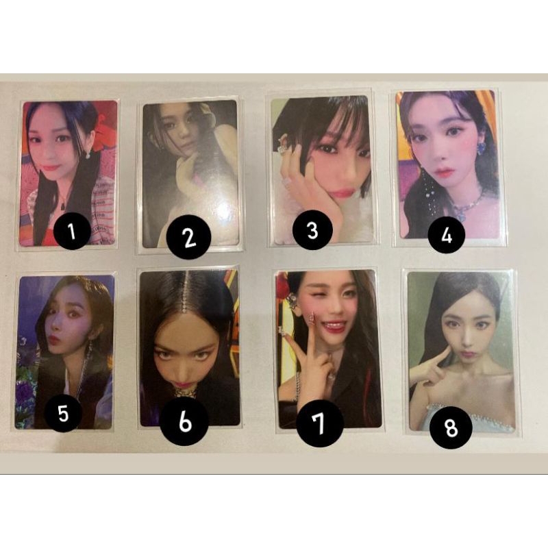 Photocard Viviz Official sinb umji