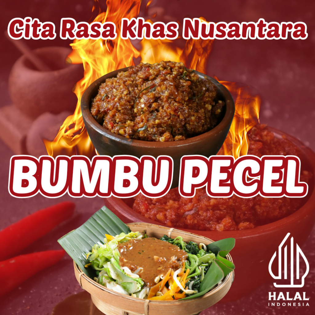 

bumbu pecel premium nikmat gurih murah asli kacang cocok untuk jual lagi diskon tinggi