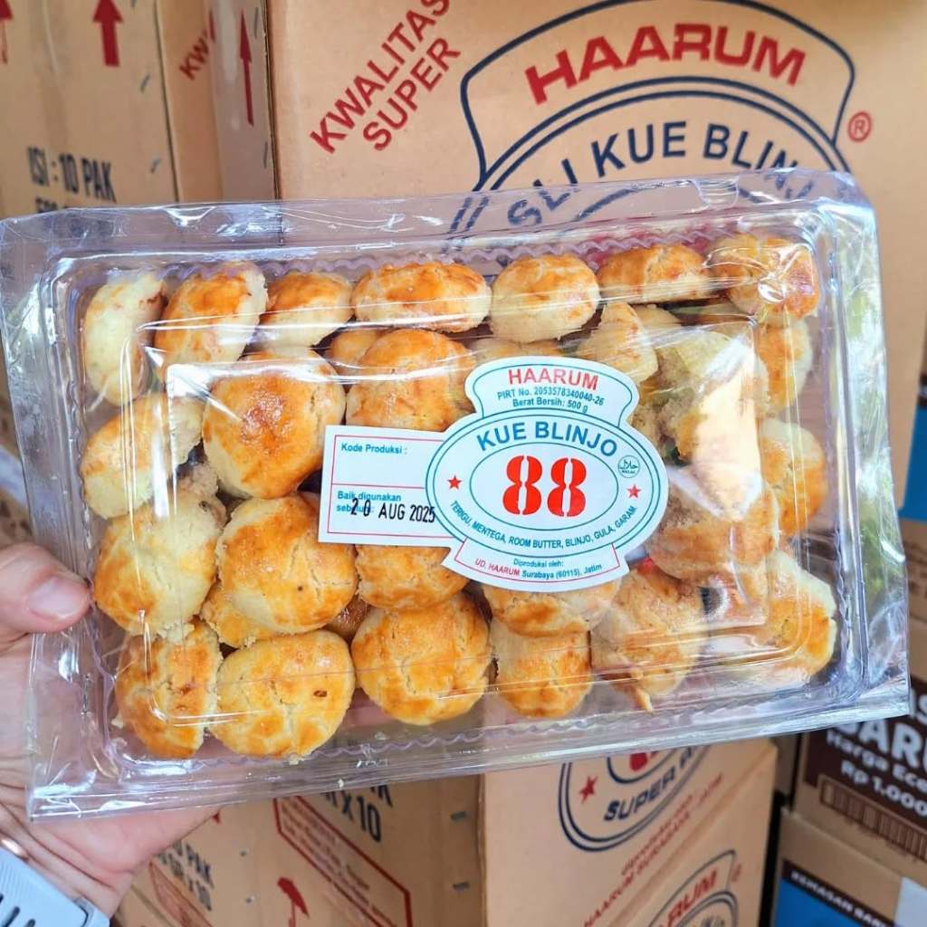 

KUE BLINJO 88 Berat 500gr