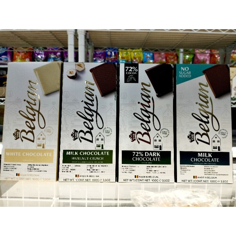

The Belgian Chocolate Cokelat 100gr Impor Belgium