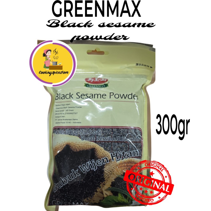 

GREENMAX - BLACK SESAME POWDER 300GR