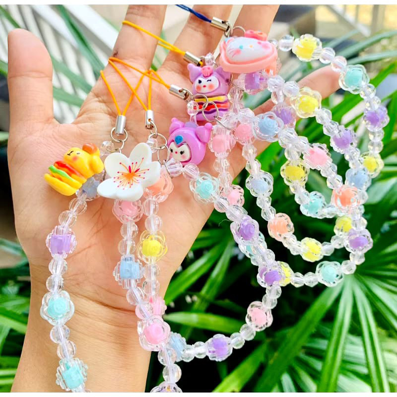 GANTUNGAN HP MANIK MANIK LUCU GANTUNGAN TALI HP STRAP HP MANIK MANIK GANTUNGAN HP KARAKTER SANRIO GA