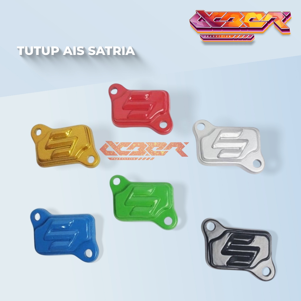 Tutup ais / pair Satria Fu 150 karbu | tutup pair satria fu tutup pair fu karbu Custom Logo Suzuki
