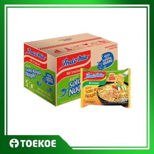 

TOEKOE Indomie Soto Koya Nagih 1 Dus Isi 40pcs