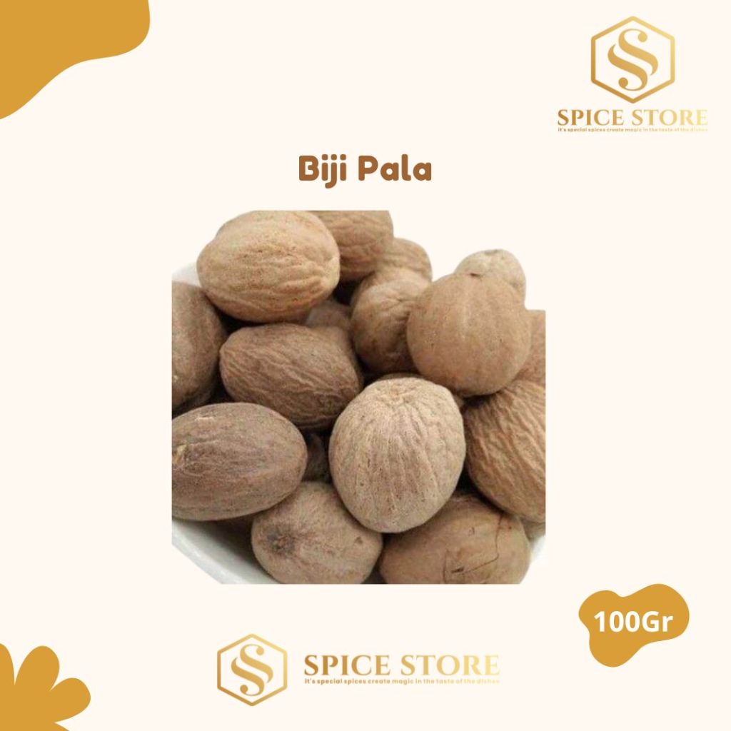 

Spice Store - Dapur Rempah Pala Bulat 100 Gr