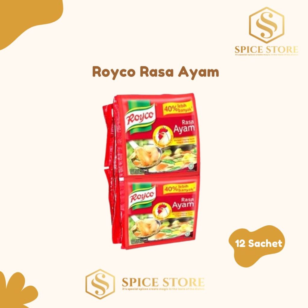 

Spice Store - Royko Rasa Sapi ( 12 Sachet)