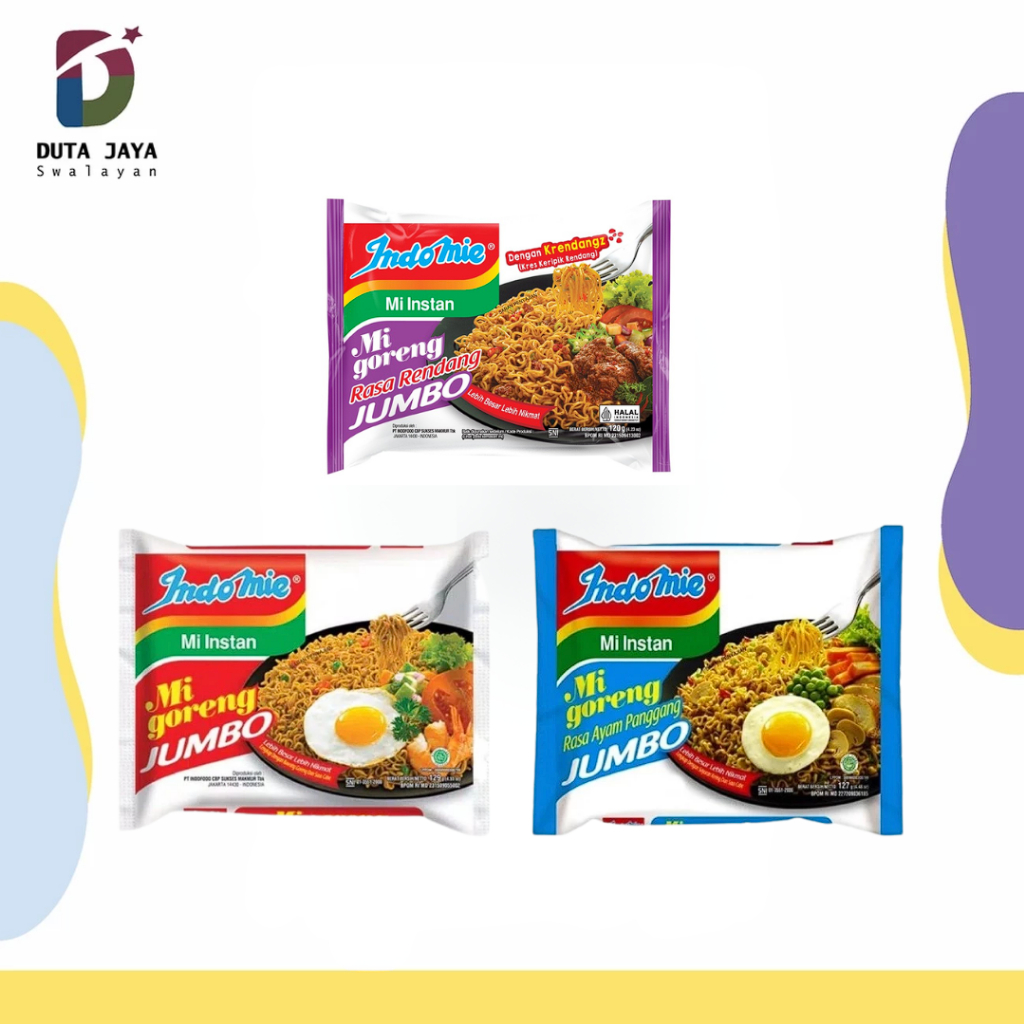 

Mie Indomie Mi Goreng Jumbo 129 Gram