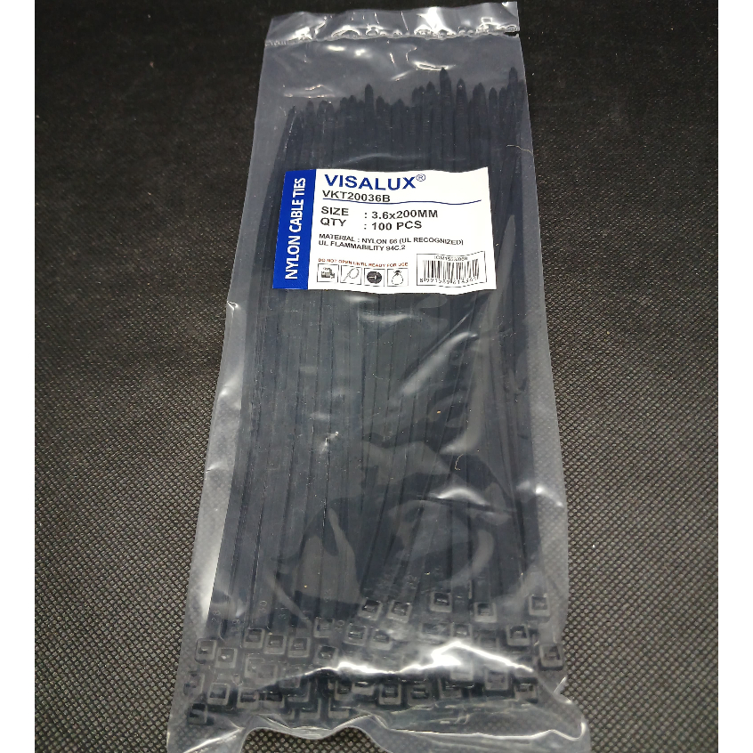 

VISALUX KABEL TIES VKT20036B HITAM