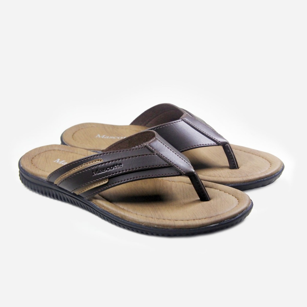 Mascotte LIGUNGSI Sandal Pria 705.016 [Cokelat]