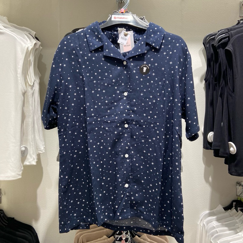 St yves piyama baju tidur wanita one set bahan dingin super comfy