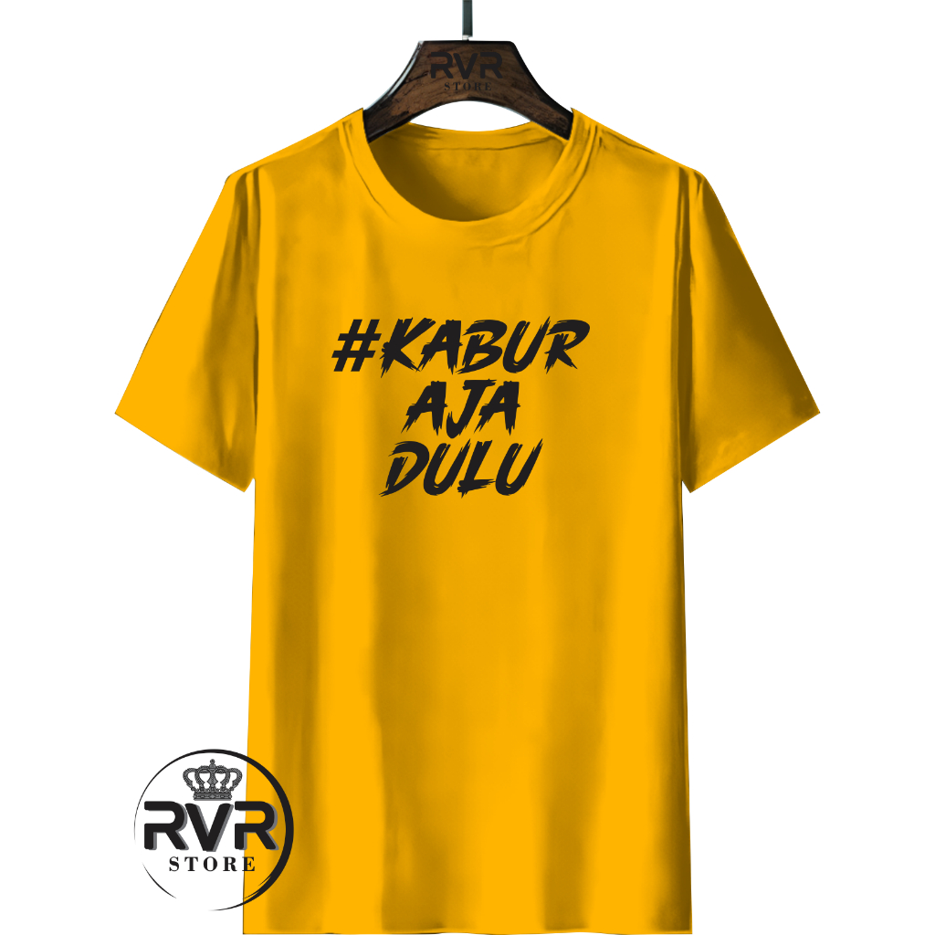 Kaos #kaburajadulu Pria/wanita/Atasan jumbo Pria/wanita motif printing/Kaos tshirt Pria/wanita motif