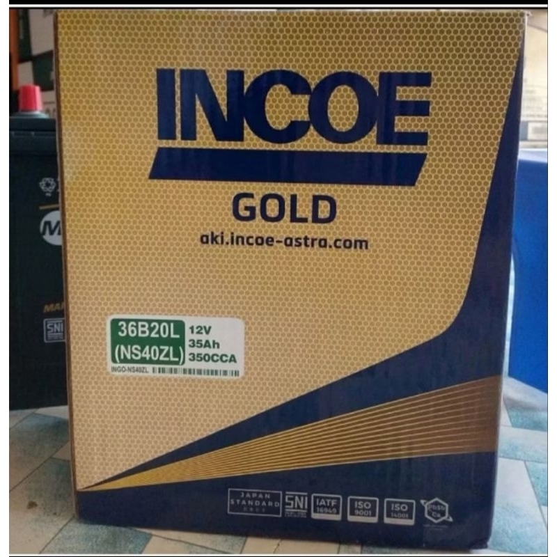 incoe gold aki ns40zL hybrid