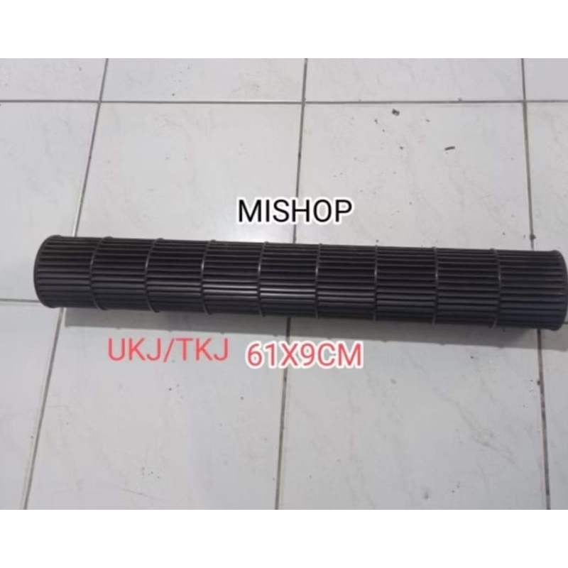 BLOWER FAN INDOOR AC PANASONIC UKJ/TKJ R32 61X9CM ORI