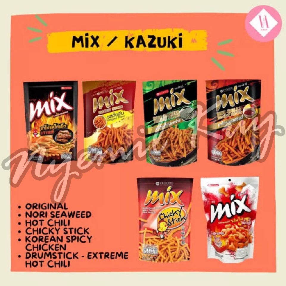 Vfoods Mix Biscuit Stick Spicy Korean/Drumsticks/Hot Chili/Nori Seaweed/Chicky Stick/Original Flavor