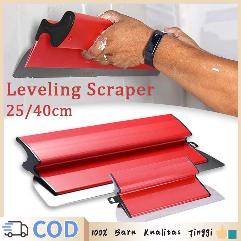 Skrap Dempul Stainless Scraper Dempul Alat Plamir Tembok Alat Spatula Pisau Skimming Stainless Scrap